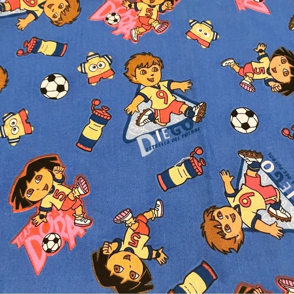 Diego and Dora the Explorer Pillowcase Homemade 21” x 12.5” Pillow Case - Picture 8 of 16